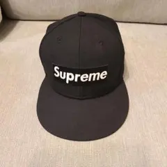 Supreme 59FIFTY ブラックキャップ