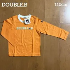 【新品】ミキハウス DOUBLE.B ダブルビー 長袖Tシャツ 110cm