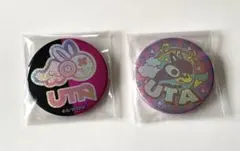 《新品未使用》ワンピース ウタ 缶バッジ 2個セット