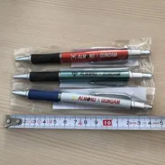 セブンイレブン　ALMOND × GUNDAM ボールペン 3本セット
