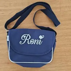 RONI ショルダーバッグ ネイビー 美品のサムネイル
