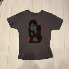 美品】ヒステリックグラマー リンガーTシャツ ヒスガール センターロゴ