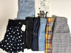ハーフパンツ スカート 9点セット まとめ売り