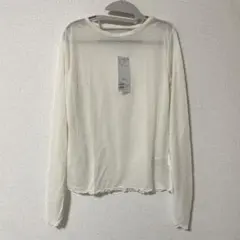 【最終値下げ中】シアーラメプリントロングスリーブTシャツ