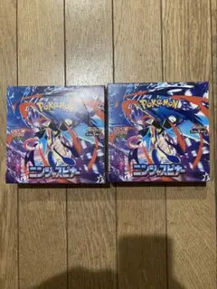 ポケモンカードゲーム ニンジャスピナー シュリンク付き未開封 2BOXセット
