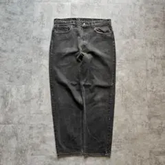 【W38 L32】90s USA製 levi's black リーバイス 550