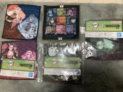 鬼滅の刃　一番くじ　ハンドタオル5枚セット