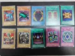 遊戯王 初期 まとめ売り】青眼の白龍 カオスソルジャー 炎の剣士 儀式