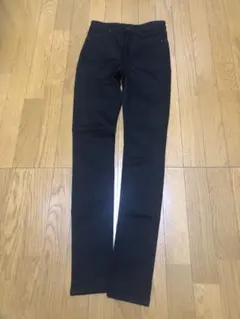 ブラック スキニーパンツ UNIQLO サイズ25 ウエスト63.5cm