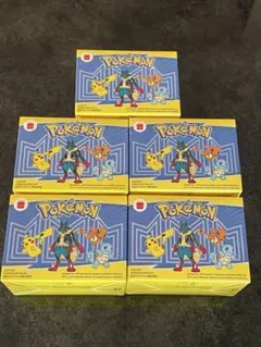 ぴ*ん様 マクドナルド ハッピーセット ポケモン第1弾 5箱