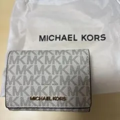 MICHAEL KORS 三つ折り財布 モノグラム