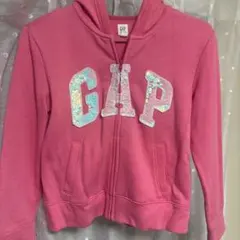 GAP Kids ジップパーカー y2k 平成ギャル ピンクのサムネイル