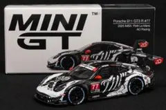 MINI GT 1/64 ポルシェ 911 GT3 R #77 ブリスターパック - メルカリ