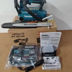Makita 充電式チェーンソー MUC303D 本体 充電器セット - メルカリ