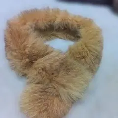 リアルファー襟巻き