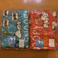 スヌーピー フリースブランケット 2枚セット