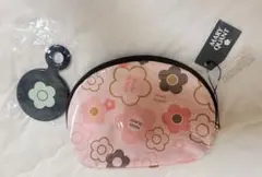 MARY QUANT デイジー柄 ポーチ ミラー付きのサムネイル