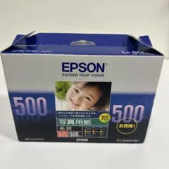 EPSON 写真用紙 光沢 L判 500枚入 KL500PSKRのサムネイル