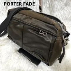 希少カラー PORTER FADE ショルダーバッグ カーキオリーブ 吉田カバンのサムネイル