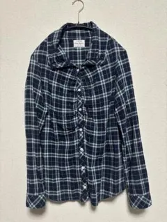 Heart Market★チェック柄長袖シャツ★フリーサイズ