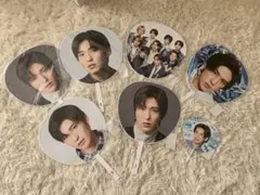 SnowMan 目黒蓮　うちわ　7枚セット