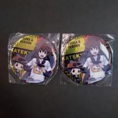 家庭教師ヒットマンREBORN! アニメイト特典 缶バッジ 2個セット