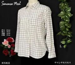 サマンサ モスモス レディース長袖シャツブラウス