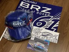 2026スーパーGT SUBARU 応援グッズ 帽子 ステッカー