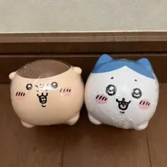 ちいかわ貯金箱 ガチャ ハチワレ くりまんじゅう 2個セット 新品未開封