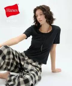 HANES for BIOTOP】EX CROPPED T 2枚セット - メルカリ