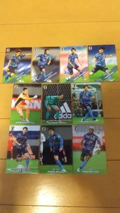 2022カルビーサッカー日本代表カード(10枚セット)