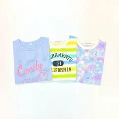 子供服 新品 女の子 110cm 半袖 Ｔシャツ まとめ売り SR-L