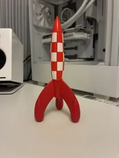 tintinの冒険 ロケット フィギュア　スペースエイジのサムネイル