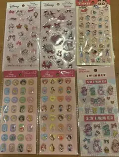 Disney プリンセス シール 2シートセット