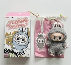 Exciting Macaron The Monsters グレー ぬいぐるみ