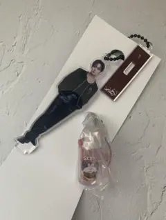 straykidsリノ　ミニアクリルスタンド ＆レトログラスガチャ　リービット