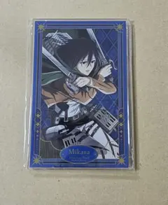 進撃の巨人　記憶への進撃　A賞 アクリルボード　ミカサ