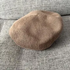 CA4LA ベージュ ベレー帽