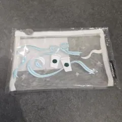 スターバックス ホリデー ノベルティ オリジナルメッシュ刺繍ポーチ ホワイト