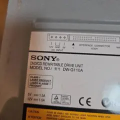 ま*し様 SONY DVD/CD書き込みドライブ DW-G110Aのサムネイル