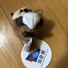 海遊館　ラッコ　キーホルダー　タグ付き　未使用