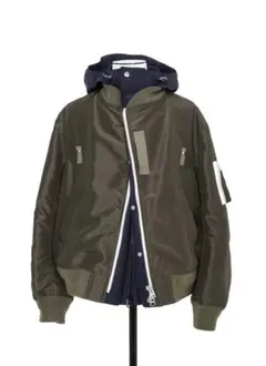 sacai 25AW ブルゾン MA-1 ボンバー ジャケット コート パーカー