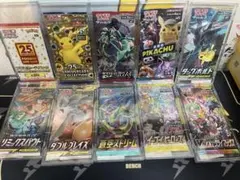 R*I様 ポケモンカード未開封パック全85種類プロテクトケース付き