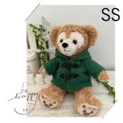ダッフルコート 緑☆ダッフィーSS シェリーメイSS☆ハンドメイド コスチューム