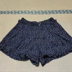 ショートパンツ キュロット　水玉のサムネイル
