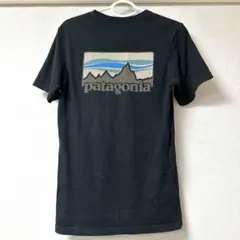 patagonia Tシャツ　バッグプリント　ブラック　XS ブラック