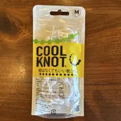 COOL KNOT クールノット 結ばない靴ひも ホワイト Mサイズ