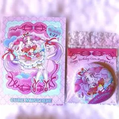 名探偵プリキュア キュアミスティック バースデー カード 缶バッジ