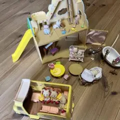 シルバニアファミリー 幼稚園　幼稚園バス