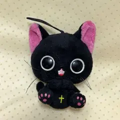 にゃんぱいあ　ぬいぐるみ ポーチ うちわ まとめ売り【平成レトロ】吸血猫 黒猫 にゃんぱいあ BIGぬいぐるみ 3種セット 茶々丸 黒猫 - メルカリ